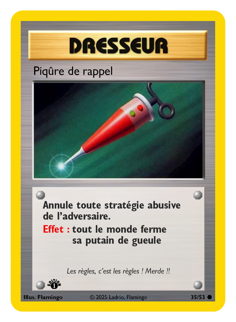 Piqûre de rappel